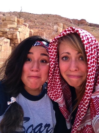 Head Scarf at Petra