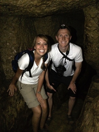 Tunnels at the Temple Site